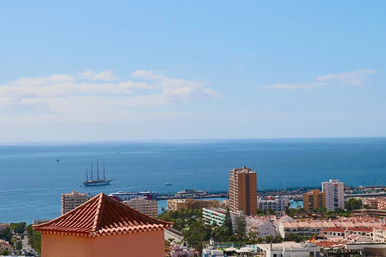 Apartment Ferienwohnung Sunset In The Heights Ocean View - Heated Pool Los Cristianos